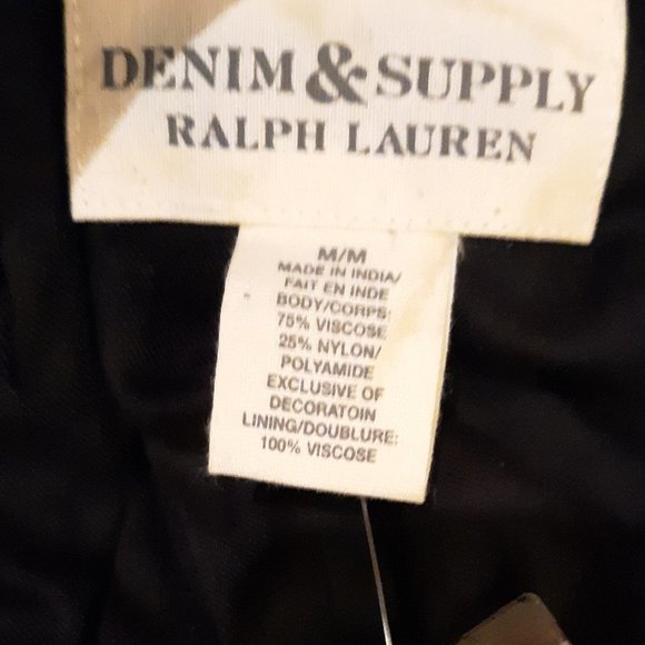 Denim & Supply Black Velvet Jacket NWT Sz M SOLD - Picture 9 of 16